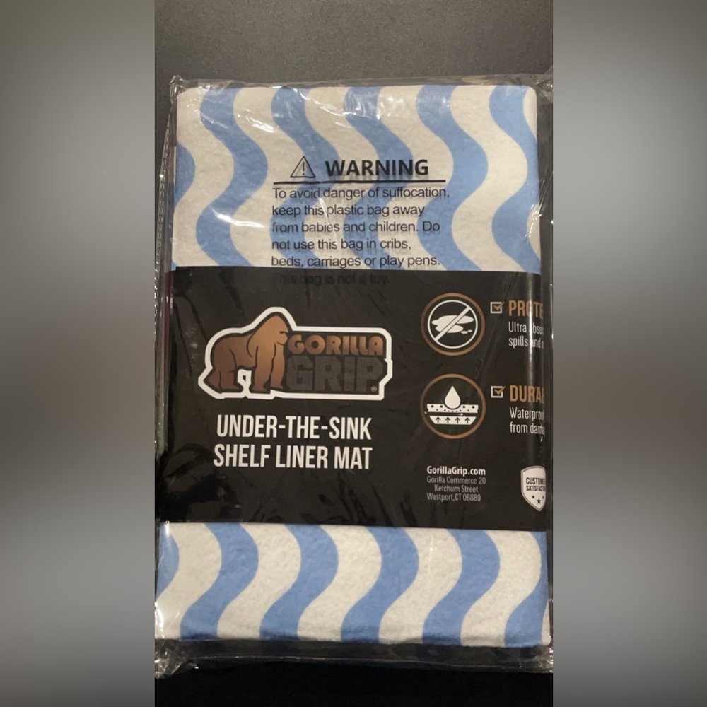 Under The Sink Shelf Liner Mat